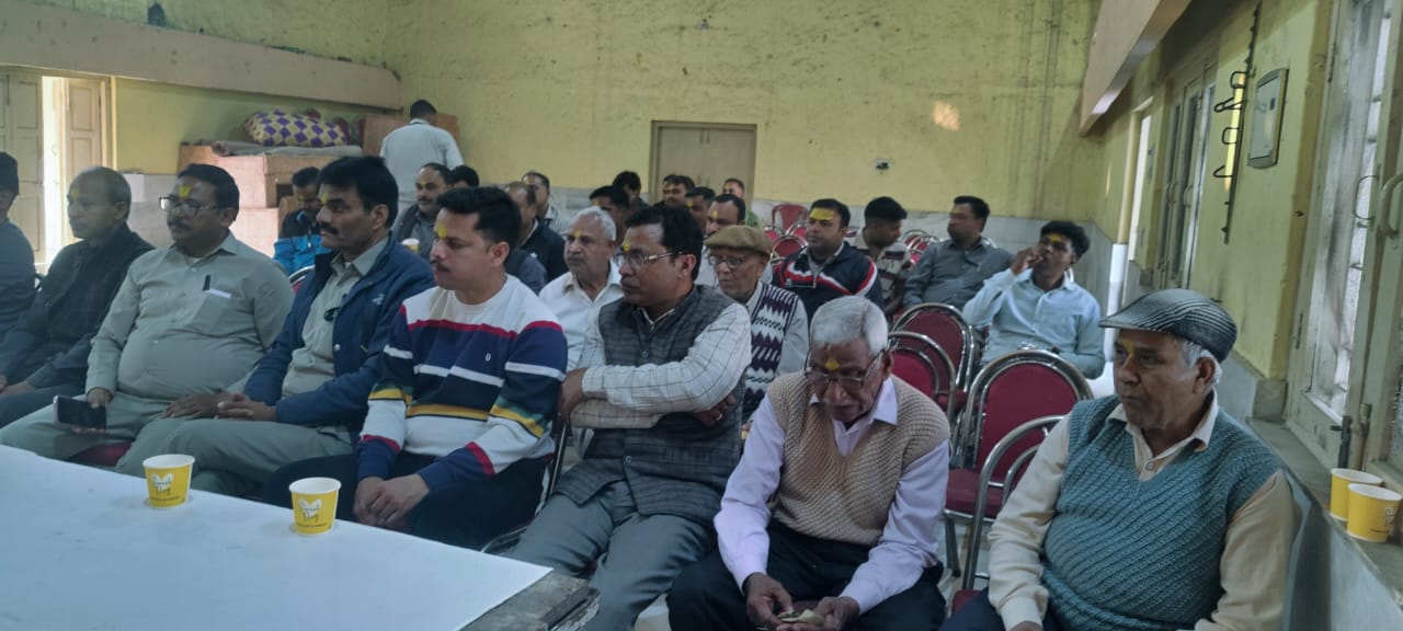 आज दिनांक 23.10.2025 को भोजपुरी समाज कल्याण समिति द्वारा समुदाय केंद्र सेक्टर 4 में एक बैठक का आयोजन किया गया