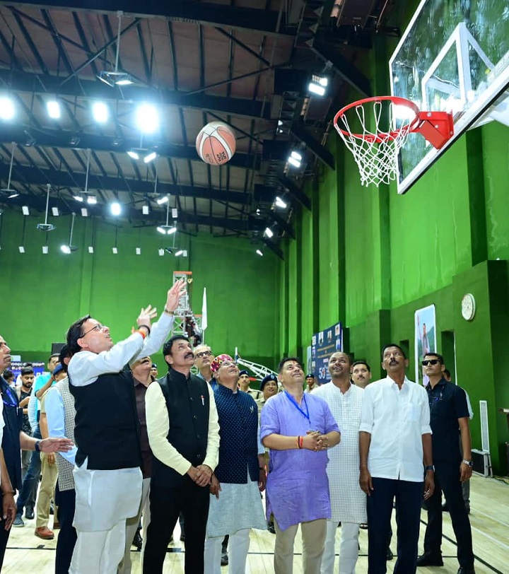 मुख्यमंत्री ने 50वीं सब-जूनियर बास्केटबॉल चैंपियनशिप का किया भव्य शुभारंभ