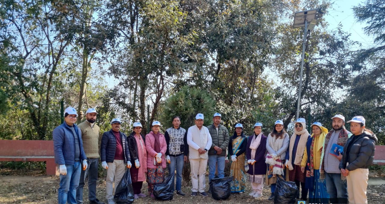 नमामि गंगे के तत्वावधान में महाविद्यालय लोहाघाट में हर्षोल्लास से मना माघोत्सव खिचड़ी पर्व।