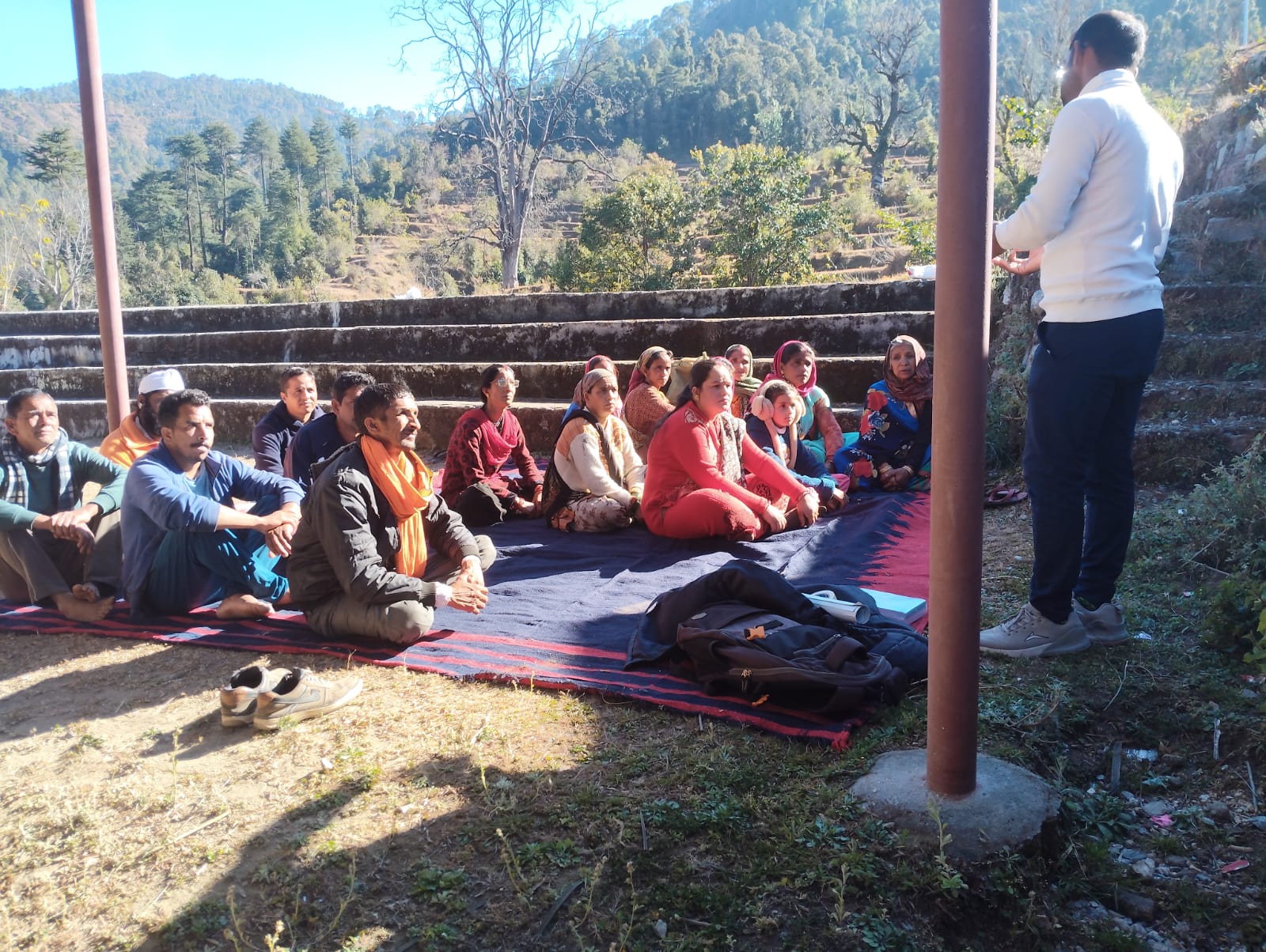 सहगल फाउंडेशन की ओर से महिला समूह को दिया गया उन्नत खेती का प्रशिक्षण।