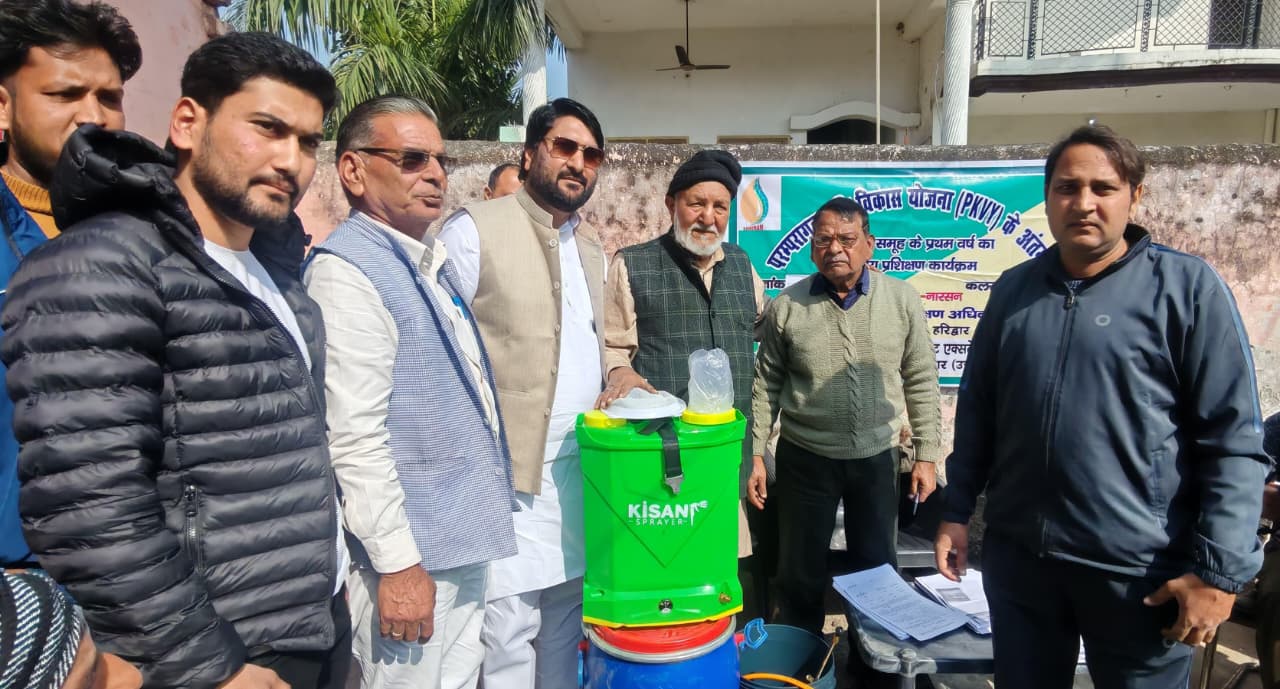 रुड़की मंगलौर क्षेत्र शिकारपुर-हज्जरपुर में जैविक खेती मिशन शुरू