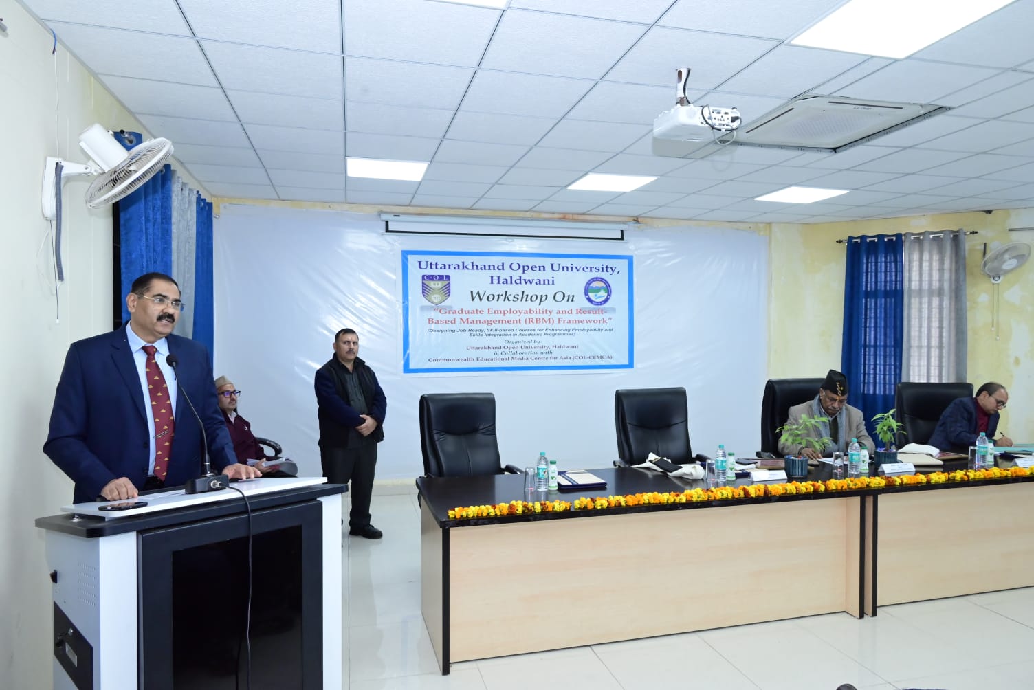 तीन दिवसीय कार्यशाला का शुभारंभ : स्नातक रोजगार क्षमता एवं परिणाम-आधारित प्रबंधन (RBM) पर विशेष फोकस