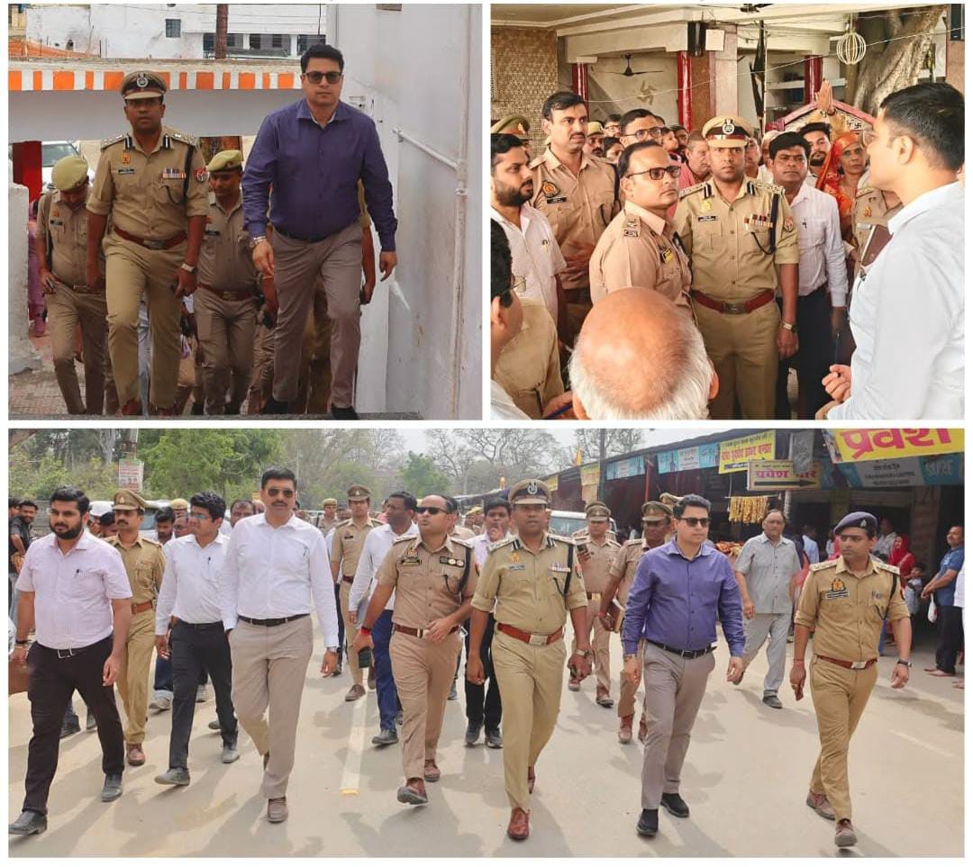 सीएम योगी के सहारनपुर दौरे को लेकर प्रशासन अलर्ट, आला अधिकारियों ने परखा कार्यक्रम स्थल