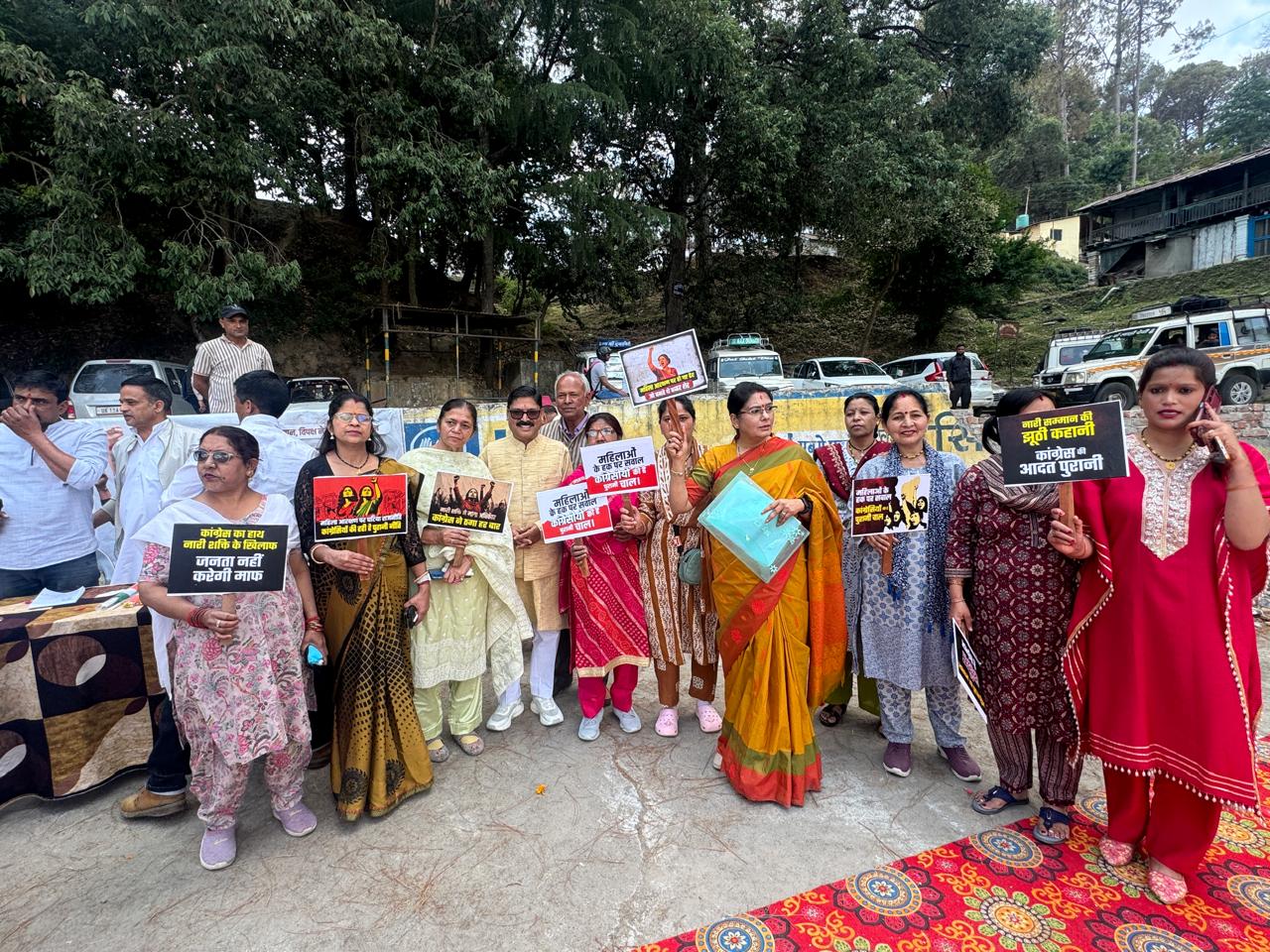 भाजपा का नारी शक्ति वंदन अधिनियम के समर्थन में महिला सम्मेलन एवं पदयात्रा आयोजित