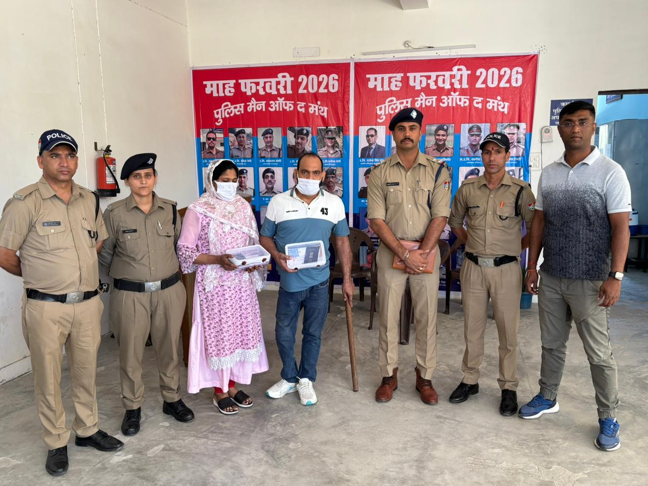 फर्जी दस्तावेजों के साथ रह रही बांग्लादेशी महिला और उसका मददगार गिरफ्तार