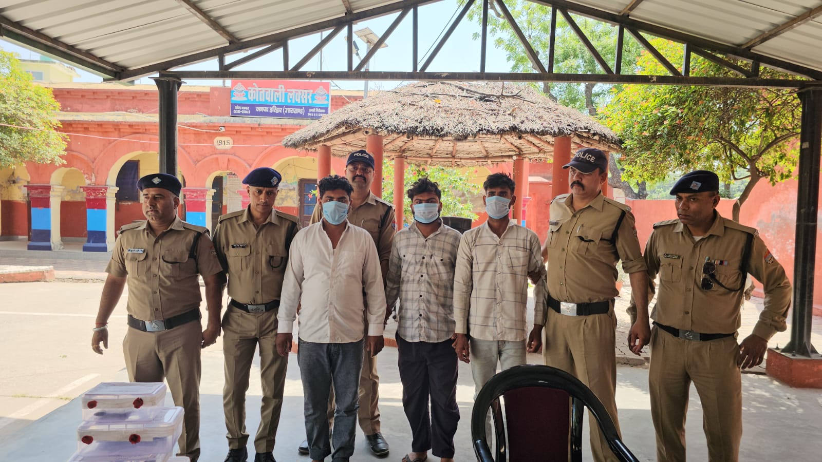 10 लाख की फिरौती न मिलने पर हत्या की साजिश नाकाम, तीन गिरफ्तार