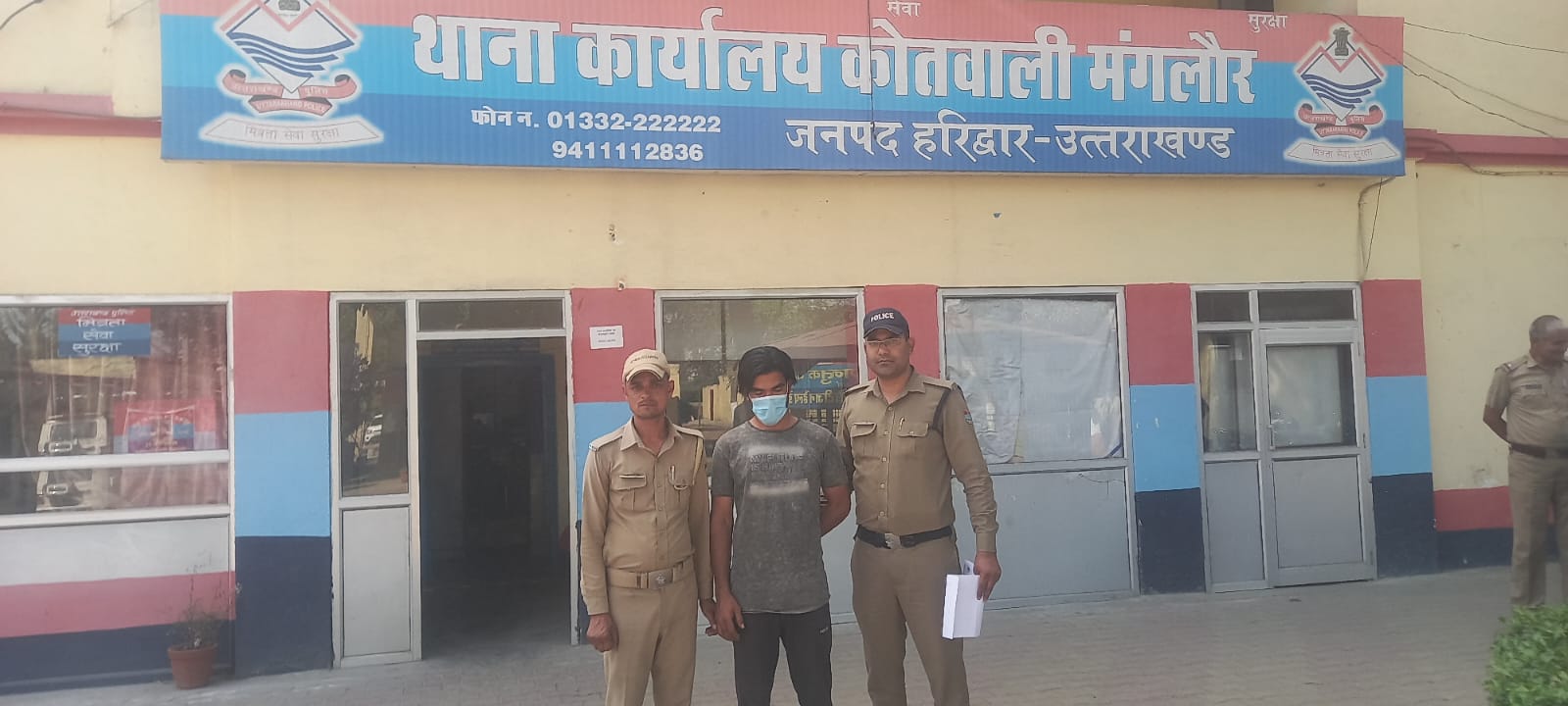 मंगलौर पुलिस ने दबोचा 5 हजार का इनामी बदमाश, 6 माह से चल रहा था फरार